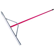 Asphalt Lute Rake, 36 in Aluminum Blade, 82 in Aluminum Handle