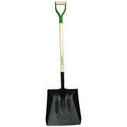 General and Special Purpose Shovel, 15.5 in L x 14.5 in W Blade, 40 in North American Hardwood D-Grip Handle