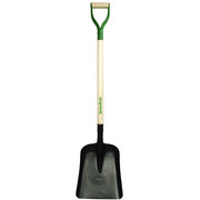 General and Special Purpose Shovel, 14.5 in L x 11.5 in W Blade, 29 in North American Hardwood D-Grip Handle