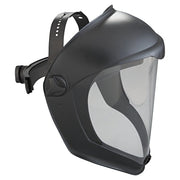 Bionic Face Shield, Hardcoat/Antifog, Clear/Black Matte