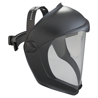 Bionic Face Shield, Hardcoat/Antifog, Clear/Black Matte