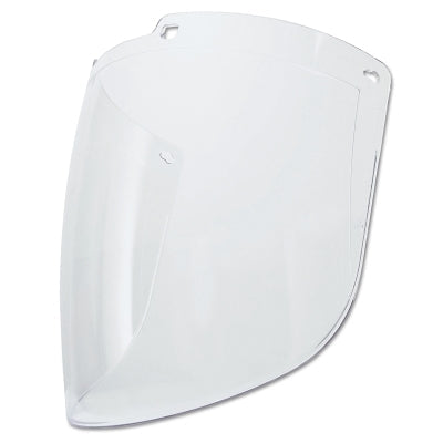 Turboshield Visor, Anti-Fog, Clear, 9 in H x 15-7/8 in L