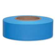 Taffeta Flagging Tape, 1-3/16 in x 150 ft, Flourescent Blue