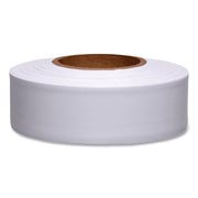 Taffeta Flagging Tape, 1-3/16 in x 300 ft, White
