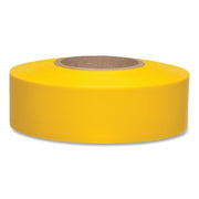 Taffeta Flagging Tape, 1-3/16 in x 300 ft, Yellow