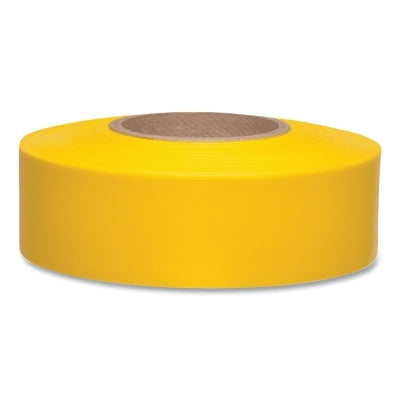 Taffeta Flagging Tape, 1-3/16 in x 300 ft, Yellow