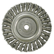 Roughneck Stringer Bead Wheel, 6 in dia x 1/2 in Face W x 5/8 in-11 UNC x  0.023 in, 12500 RPM, 1 EA/EA