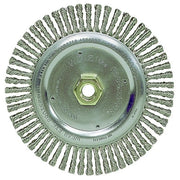 Roughneck Stringer Bead Wheel, 7 in dia x 3/16 in Face W x 5/8 in-11 UNC x  0.020 in, 9000 RPM, 1 EA/EA