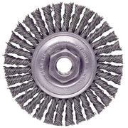 Roughneck Stringer Bead Wheel, 4 in dia x 3/16 in Face W x 3/8 in-24 UNF x  0.020 in, 20000 RPM, 1 EA/EA