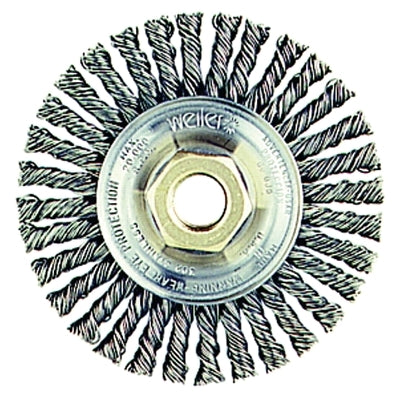 Roughneck Max Stringer Bead Wheel, 4 in dia x  3/16 W, 0.020 Stainless Wire, 20000 RPM