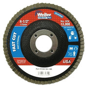 Vortec Pro Abrasive Flap Disc, 4-1/2 in dia, 40 Grit, 7/8 Arbor, 13000 rpm, Type 29