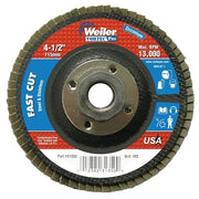 Vortec Pro Abrasive Flap Disc, 4-1/2 in dia, 40 Grit, 5/8 in-11, 13000 rpm, Type 29