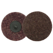 Surface Conditioning Disc, 3 in dia, Medium Grit, Aluminum Oxide, Maroon