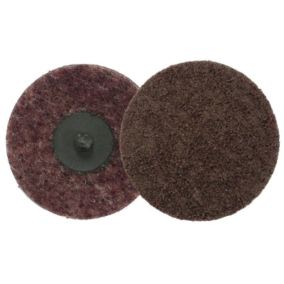 Surface Conditioning Disc, 3 in dia, Medium Grit, Aluminum Oxide, Maroon
