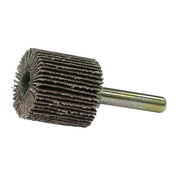 Tiger Mounted Flap Wheel, 1 in dia x 1 in W, 80 Grit, 30000 RPM