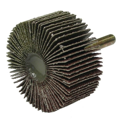 Tiger Mounted Flap Wheel, 2 in x 1 in, 80 Grit, 25000 rpm