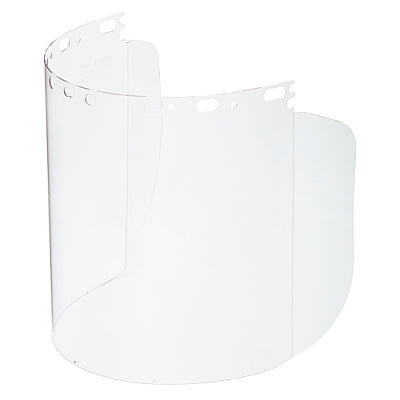 Protecto-Shield Replacement Visor, Uncoated, Clear, 8-1/2 in H x 15 L