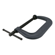 400 Series C-Clamp, Sliding Pin, 2-1/2 in Throat Depth