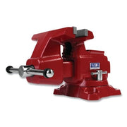 Utility Bench Vise, 8 in Jaw Width, 4-1/2 in Throat Depth, 360° Swivel Base