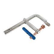 4800S Series Heavy-Duty Spark-Duty Copper-Plated F-Clamp, 24 in Opening, 7 in Throat Depth, 4,880 lb Load Cap