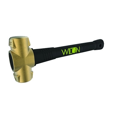Unbreakable Handle Brass Sledge Hammer, 6 lb, 16 in L