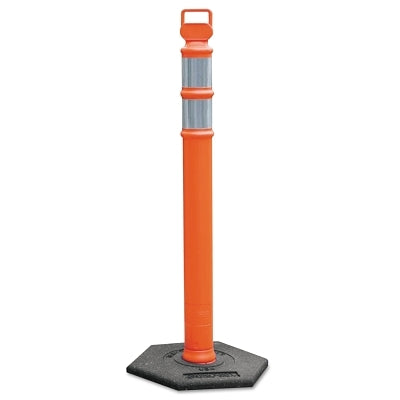 EZ Grab Delineator Post, 3 in dia x 45 in H, Orange