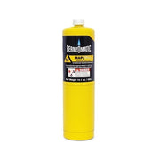 Worthington Cylinders MAP-Pro hand torch fuel cylinder 14.1 oz, yellow canister, hotter-burning propane gas