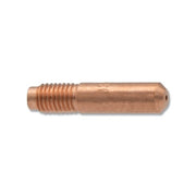Best Welds MIG contact tip 0.045 in Miller style standard, copper threaded base with tapered nose and wire bore