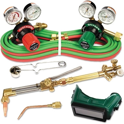 G350 Series Cutting and Welding Outfit, 3/8 in to 6 in, Cutting Cap, Deluxe