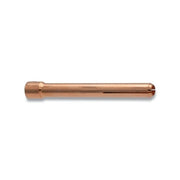 Best Welds TIG collet 3/32 in, standard size for torch 17, 18, 26, copper cylindrical body with slotted end