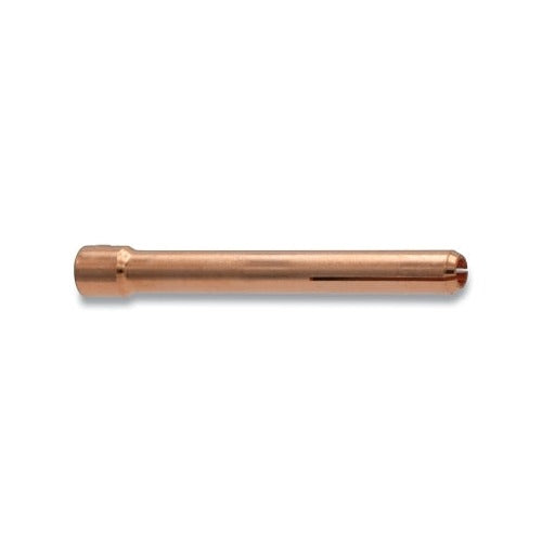 Best Welds TIG collet 3/32 in, standard size for torch 17, 18, 26, copper cylindrical body with slotted end