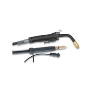Best Welds MIG gun 135 A 10 ft Miller connector black handle with brass nozzle and Miller plug end