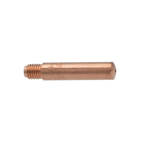 Best Welds MIG contact tip 1/16 in bore Tweco style heavy duty copper larger threaded body bore orifice MIG contact tip