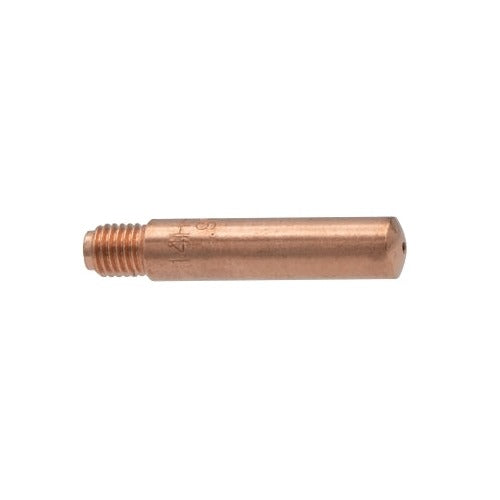 Best Welds MIG contact tip 0.045 in bore Tweco style heavy duty copper stepped body threaded end bore orifice MIG contact tip