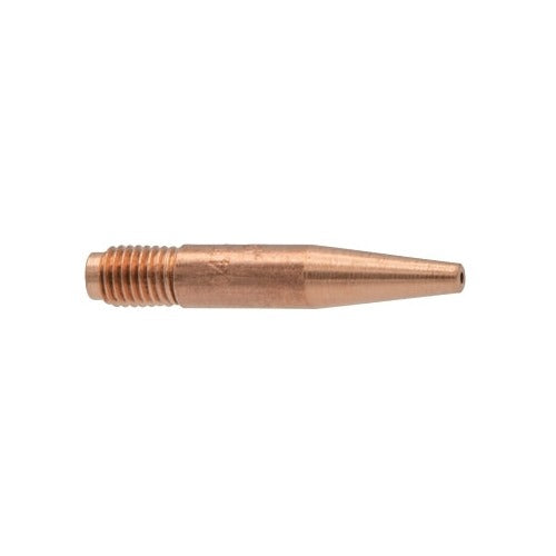 Best Welds MIG contact tip 0.045 in bore Tweco style tapered copper elongated cone threaded base MIG contact tip