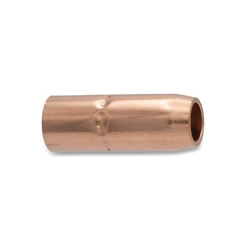 MIG Gun Nozzle, Flush, 5/8 in Bore, For Miller® Style, Copper