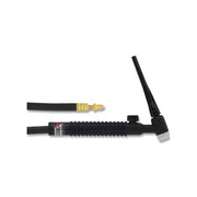Best Welds 17V TIG torch package air cooled 150A, rigid head with valve, 25 ft rubber cable, brass gas connector