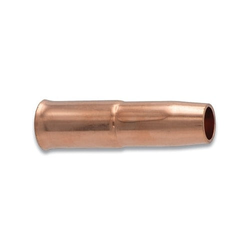 Best Welds MIG gun nozzle adjustable 5/8 in bore Tweco style 24A, copper barrel with flared tip and slide adjustment