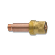 Best Welds gas lens collet body 3/32 in medium, copper collet with knurled brass gas lens body for torch 17 18 26