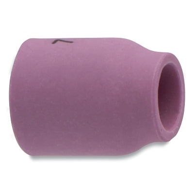 Alumina Nozzle TIG Cup, 7/16 in, Size 7, For Torch 9, 20, 22, 24, 25, Gas Lens, 1 in