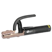 Electrode Holder - High Tong Type, 250 A, Brass, 1/0 Cable, 4 mm Electrode Cap, 9.25 in L