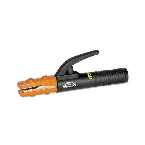 Best Welds AF-35 lever electrode holder 350A brass orange jaw 2/0 cable 6.3mm cap black insulated handle electrode holder