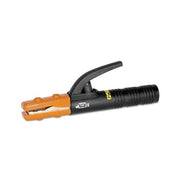 Best Welds AF-3 lever electrode holder 300A brass orange jaw 2/0 cable 6.3mm cap black insulated handle electrode holder
