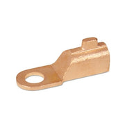 Best Welds heavy duty hammer-on cable lug 1/0 to 2/0 AWG copper barrel with ring terminal top view