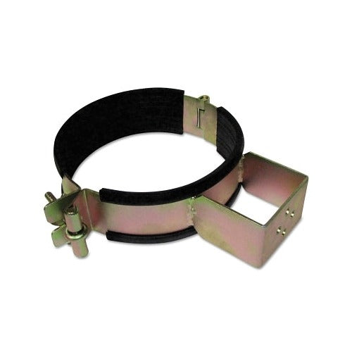 Best Welds steel gas cylinder holder 6-1/2 to 7-1/4 in dia black rubber strap zinc-plated bracket wall mount