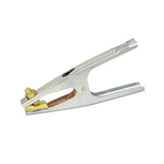 Best Welds steel ground clamp 500 A, 3/0 cable cap, heavy-duty chrome C-clamp with copper contact welding ground clamp