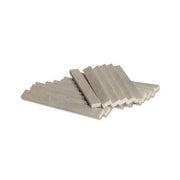Best Welds flat soapstone 1/2 in W x 3/16 in H x 5 in L white rectangular marker sticks fanned out