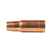Best Welds MIG gun nozzle 5/8 in bore tapered slip-on copper Tweco-style self-insulated nozzle side view