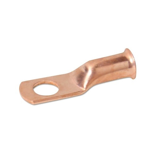 Best Welds solder-on lug #6 AWG, 17/32 in stud hole, 0.461 in barrel, copper ring terminal welding lug