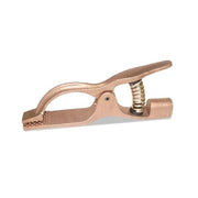 Best Welds Lenco-style ground clamp 500 A, thru 4/0 cable, heavy-duty bronze spring-loaded jaw welding ground clamp